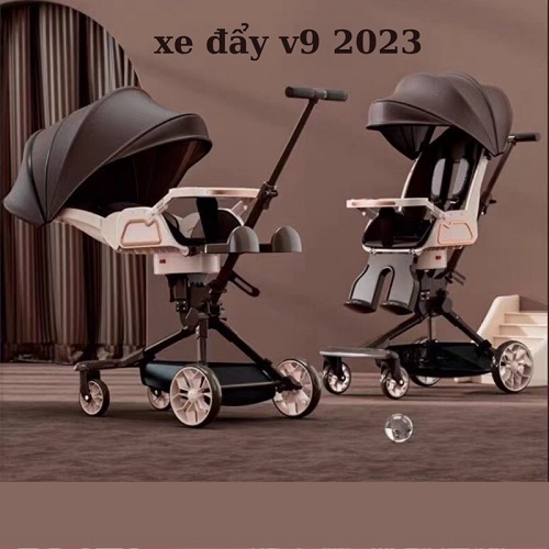 Xe đẩy V9 có bàn ăn