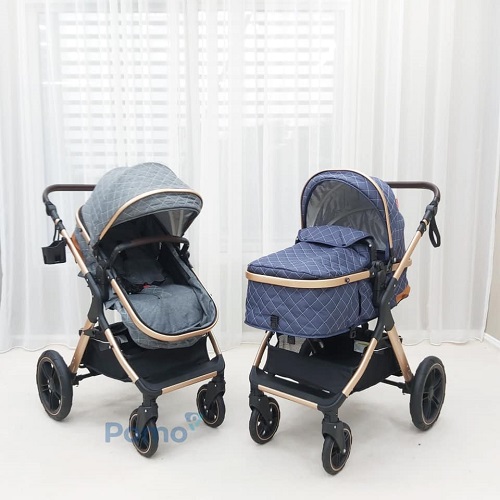 Xe đẩy nôi gấp gọn Beleco PM-02128