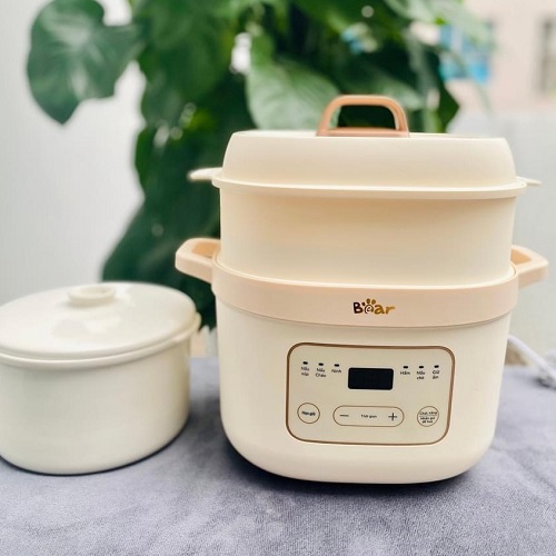 Nồi nấu cháo chậm Bear 1.6L