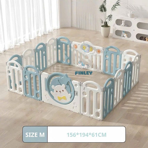 Quây nhựa gấp gọn Finley gấu boo FL-0152